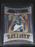 2025 Panini Select Saquon Barkley #17 Philadelphia Eagles Numbers Insert