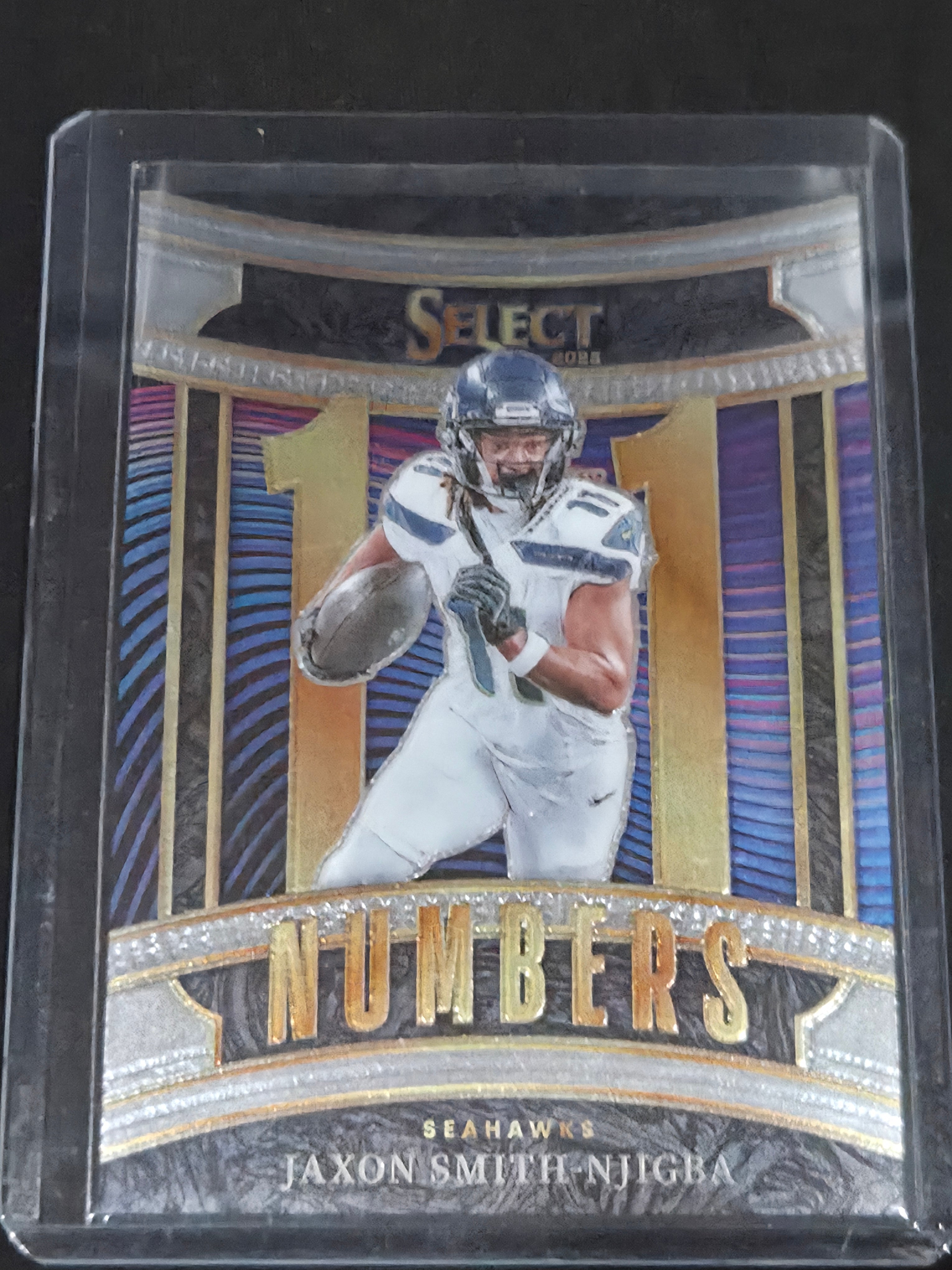 2025 Panini Select Jaxson Smith-Njigba #20 Seattle Seahawks Numbers Insert