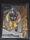 2025 Panini Select T.J. Watt #21 Pittsburgh Steelers Turbocharged Insert