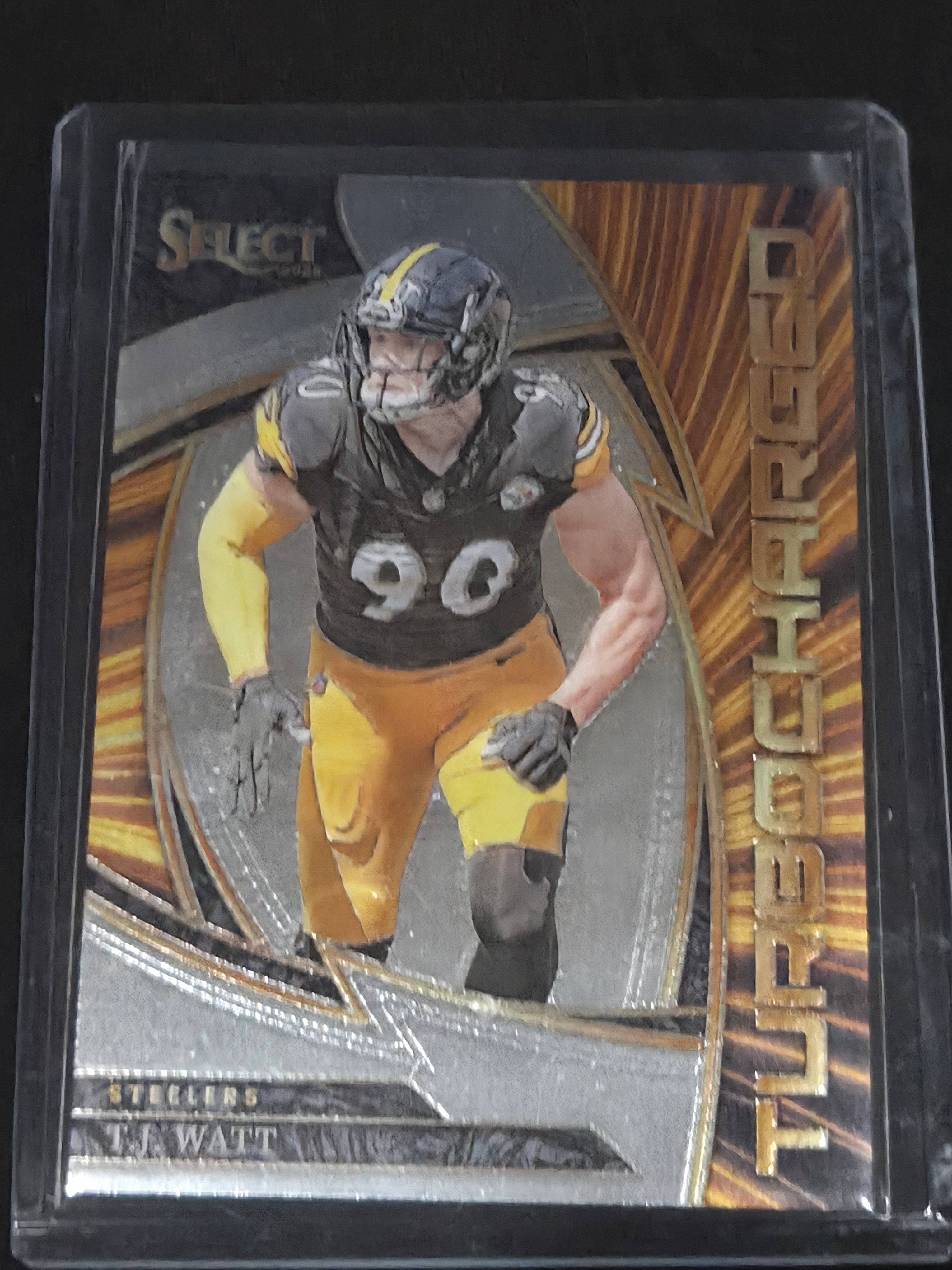2025 Panini Select T.J. Watt #21 Pittsburgh Steelers Turbocharged Insert