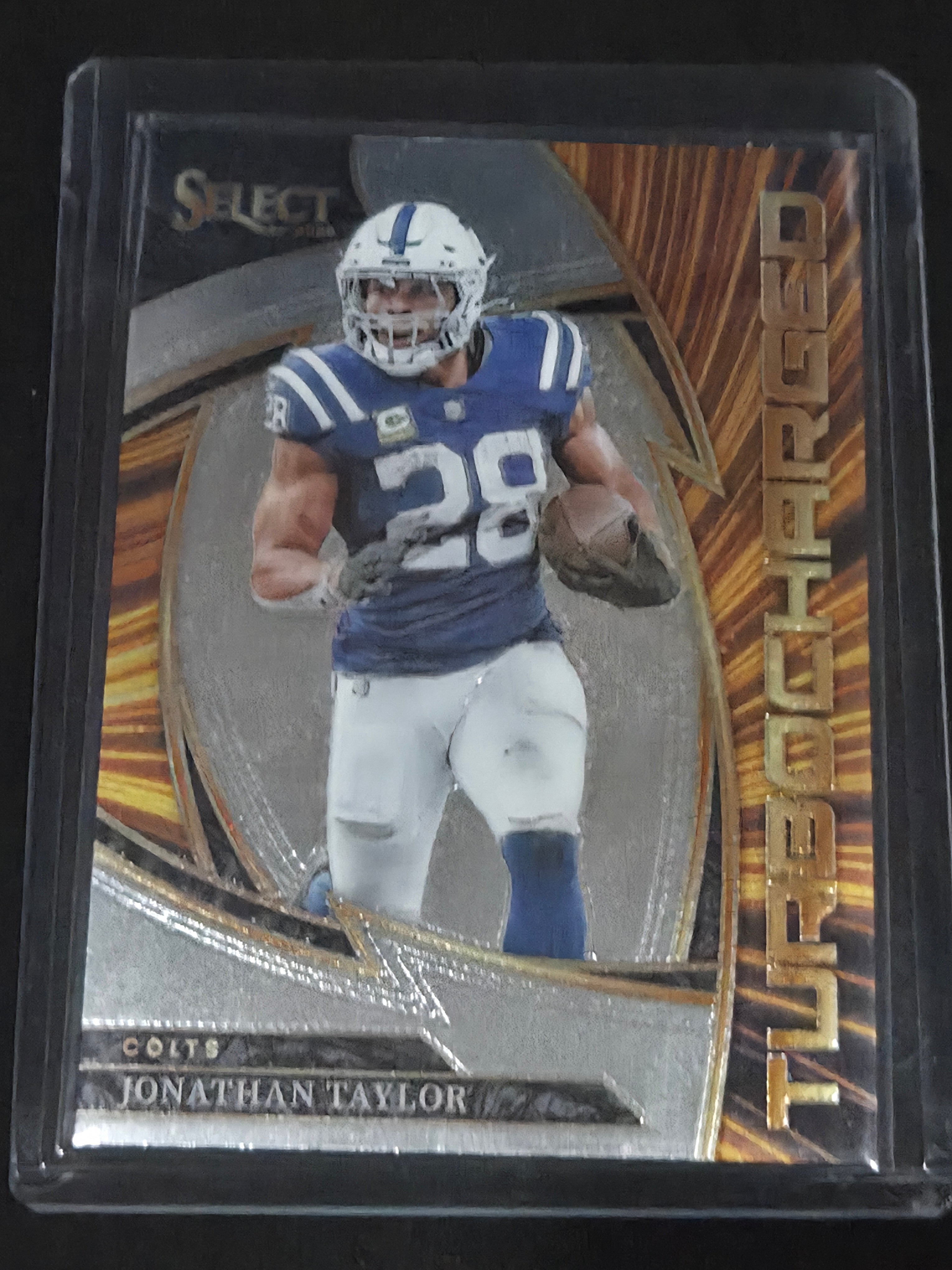 2025 Panini Select Jonathan Taylor #12 Indianapolis Colts Turbocharged Insert