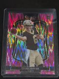 2025 Panini Select Football Pink Shock #141 Tyler Shough New Orleans Saints
