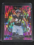 2025 Panini Select Football Pink Shock #172 Colston Loveland Chicago Bears