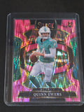 2025 Panini Select Football Pink Shock #82 Quinn Ewers Miami Dolphins