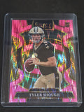 2025 Panini Select Football Pink Shock #41 Tyler Shough New Orleans Saints