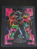 2025 Panini Select Football Pink Shock #14 Jalen Milroe Seattle Seahawks
