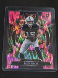 2025 Panini Select Football Pink Shock #6 Jack Bech Las Vegas Raiders