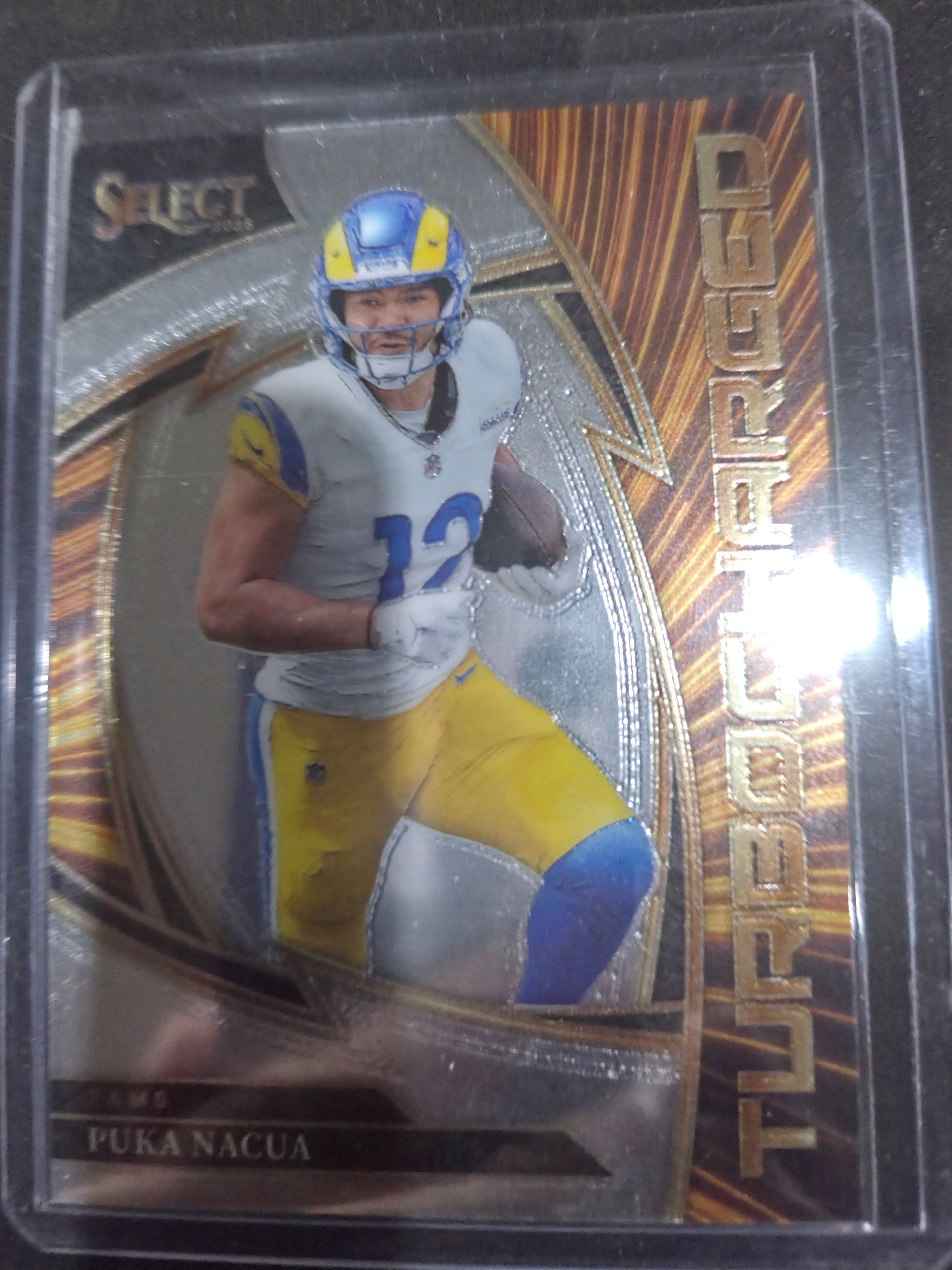 2025 Panini Select Puka Nacua #9 Los Angeles Rams Turbocharged Insert