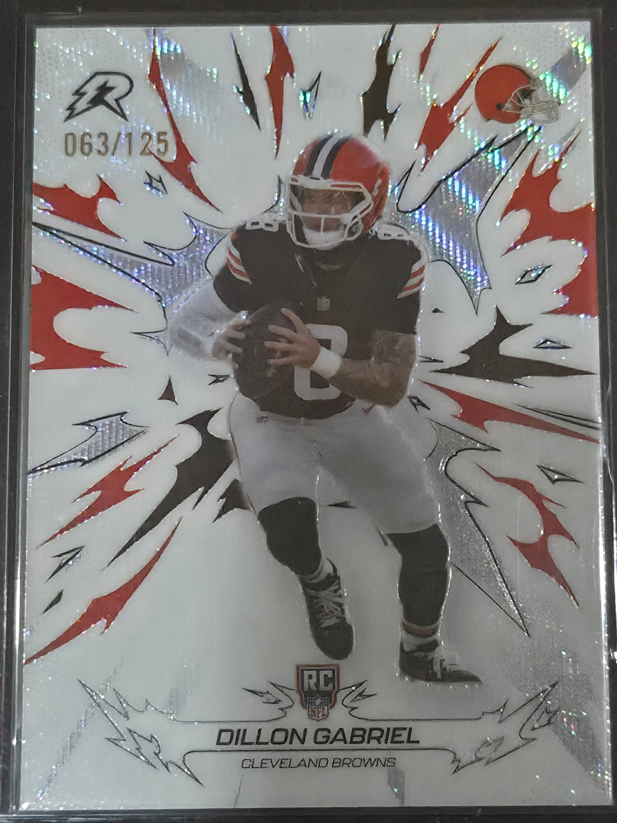 Dillon Gabriel Cleveland Browns 2026 Topps Resurgence RC White Surge /125 #123