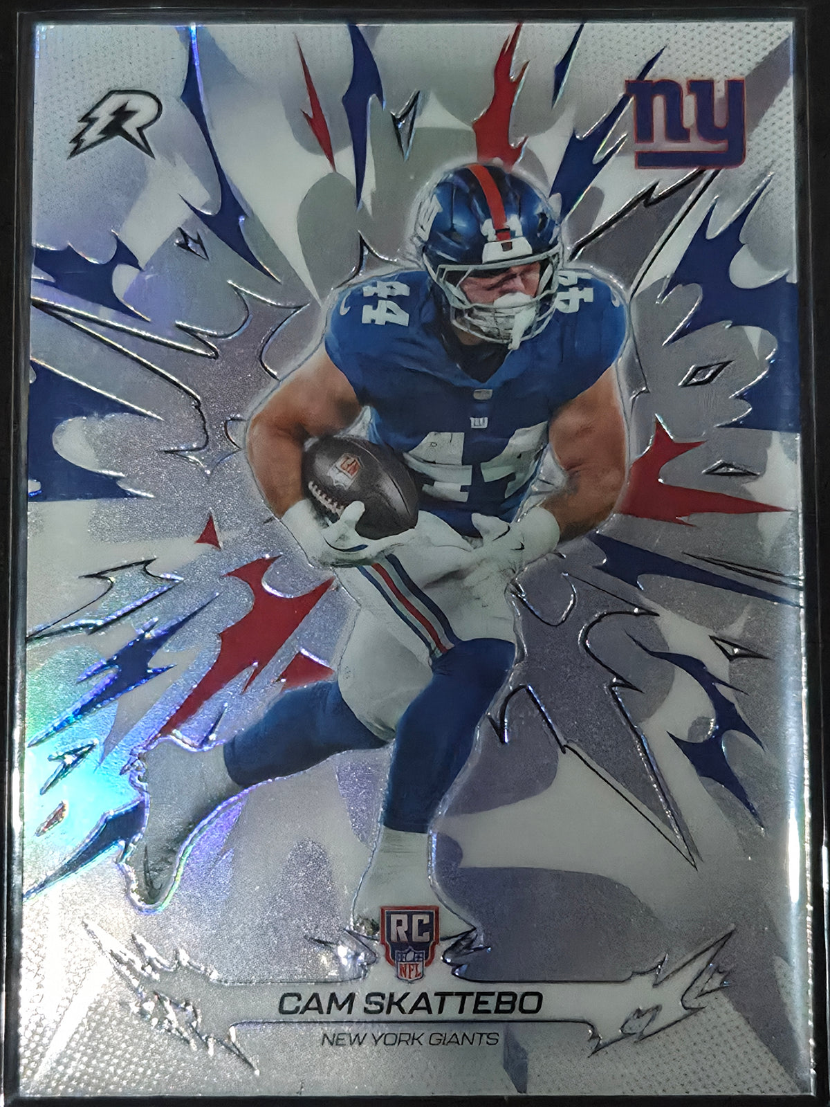 2025 Topps Resurgence Football Cam Skattebo Refractor #168