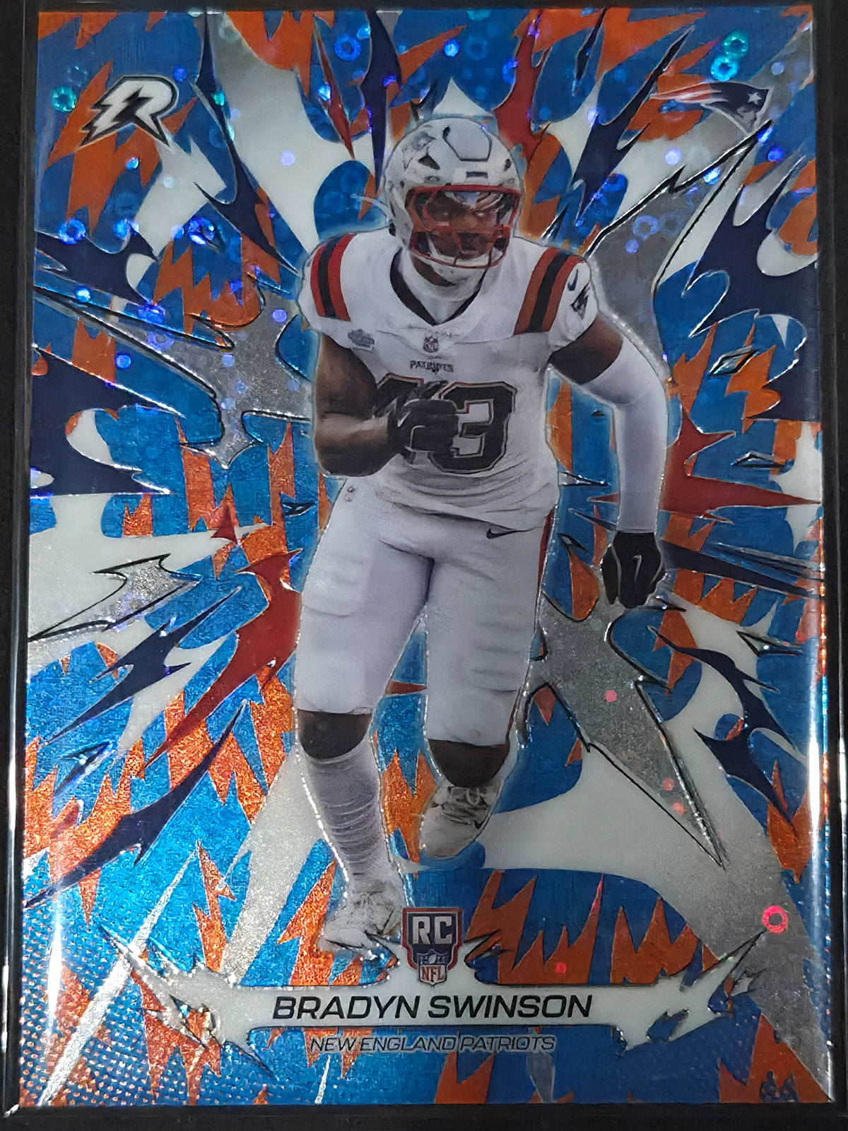 2025 Topps Resurgence Football Braydon Swinson Blue/Orange #162