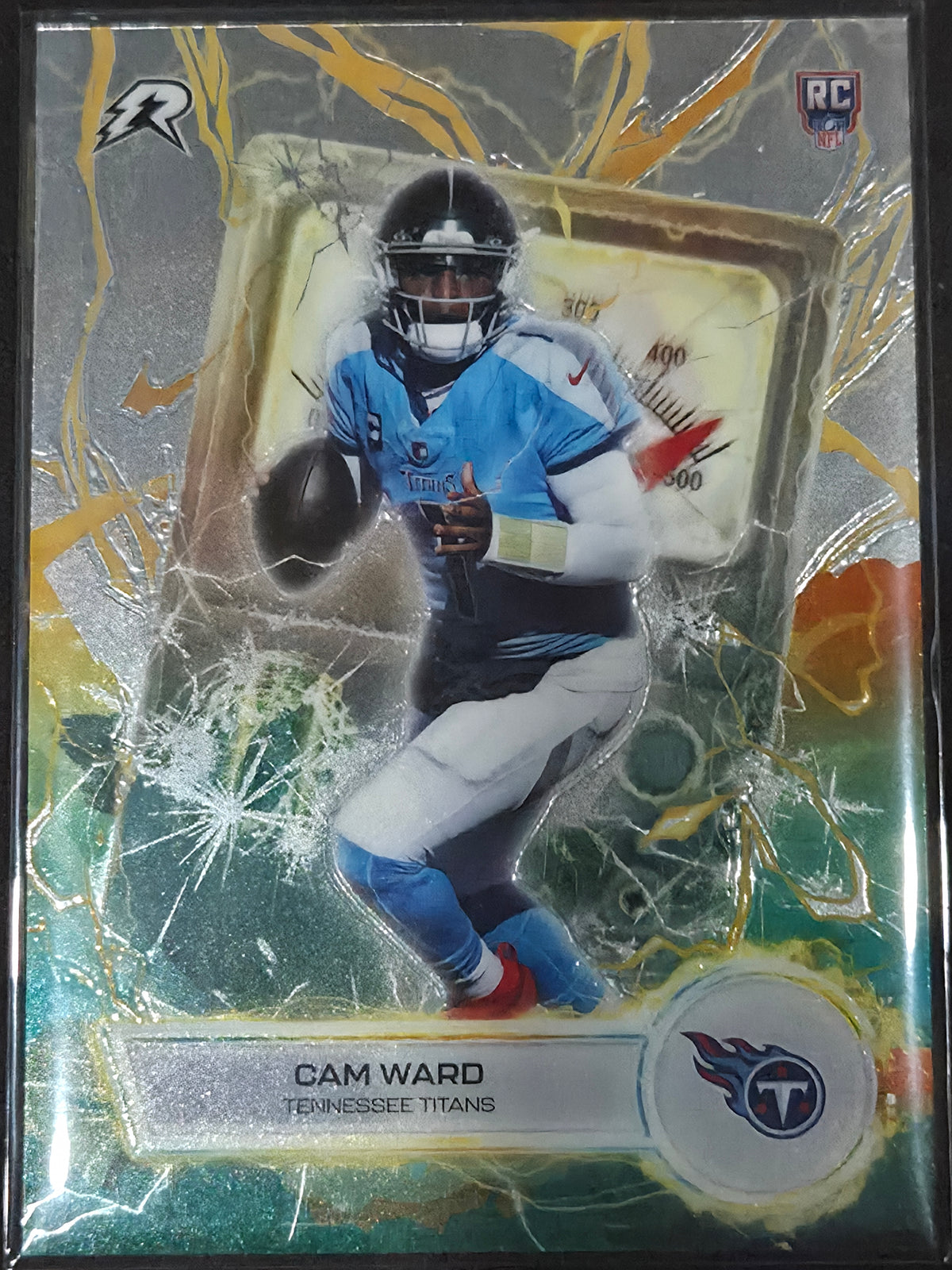 2025 Topps Resurgence Football Cam Ward Voltaic VT-1