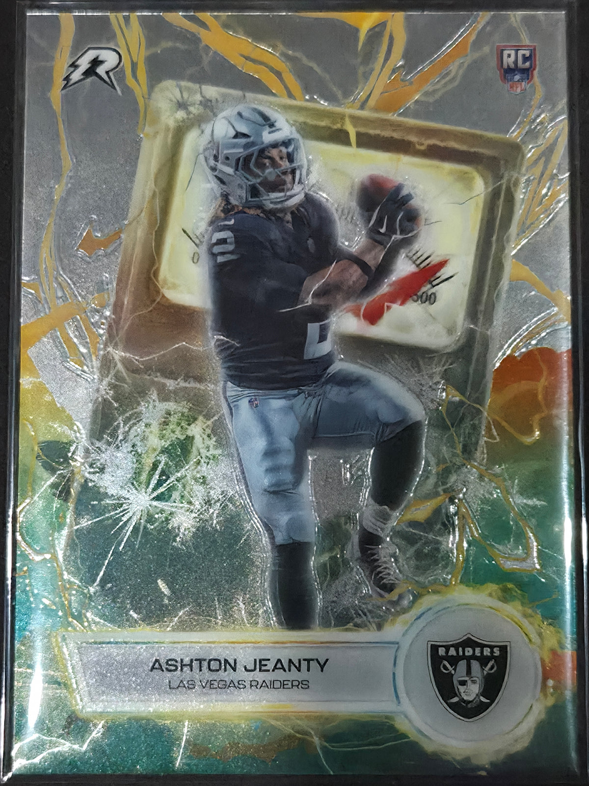 2025 Topps Resurgence Football Ashton Jeanty Voltaic VT-8