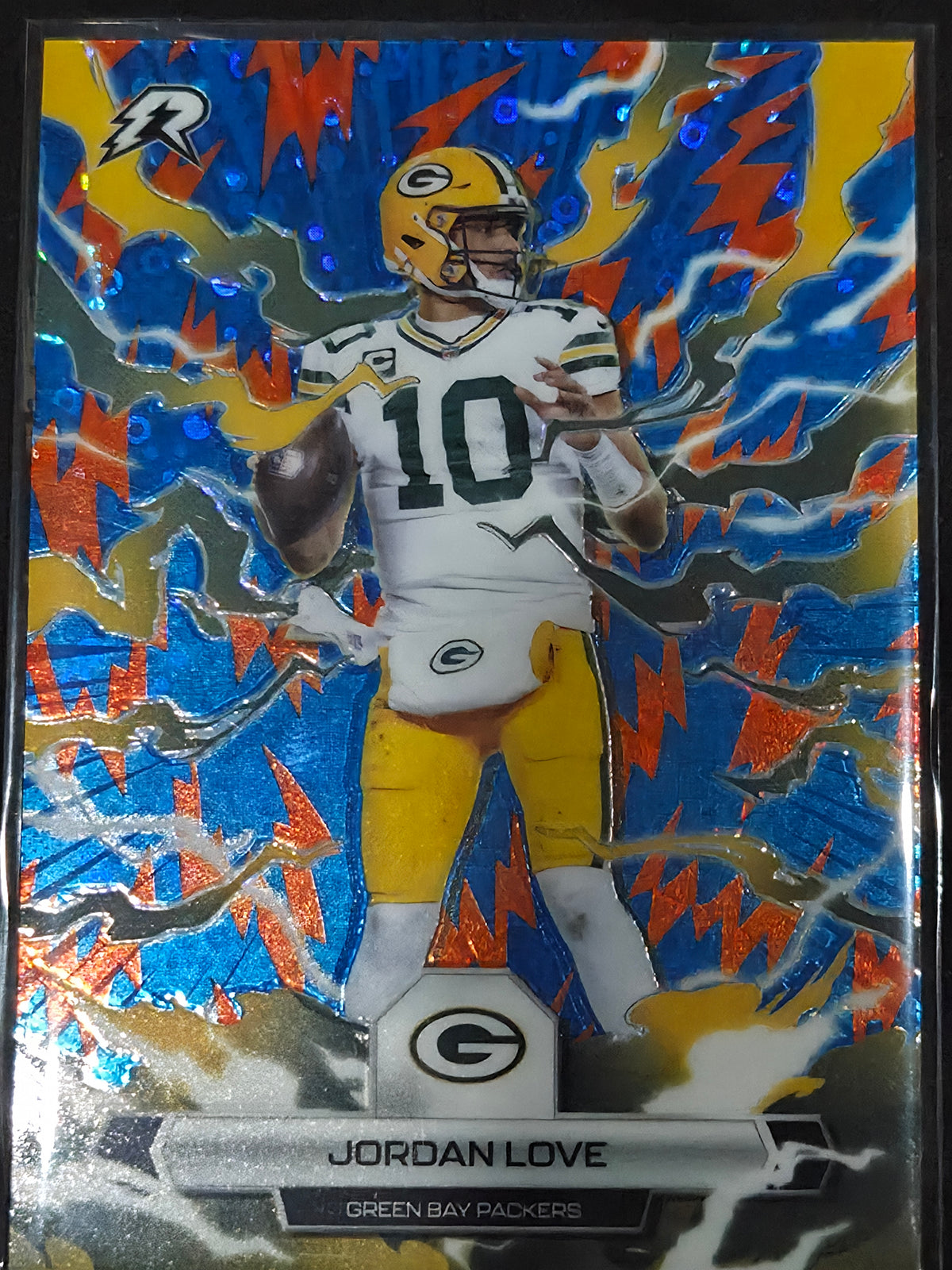 2025 Topps Resurgence Football Jordan Love Blue/Orange #35