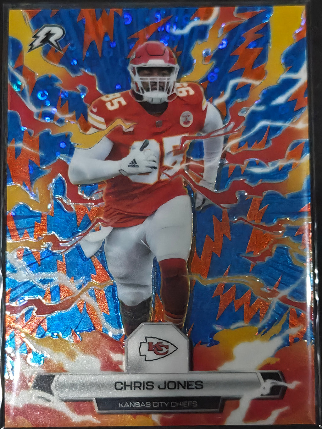 2025 Topps Resurgence Football Chris Jones Blue/Orange #50
