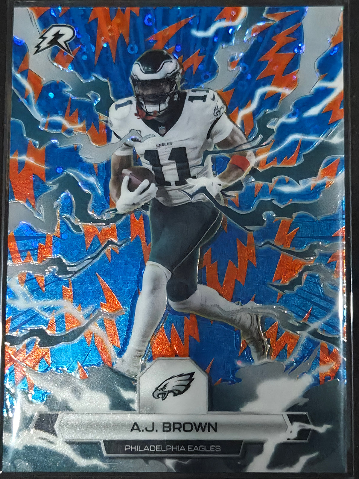 2025 Topps Resurgence Football AJ Brown Blue/Orange #78