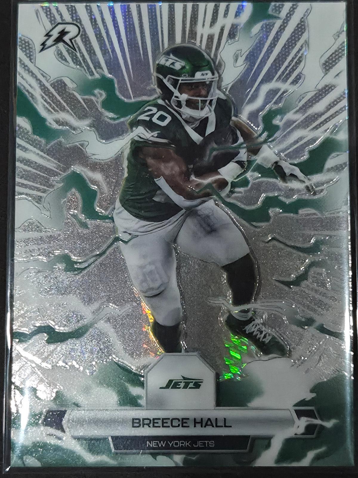 2025 Topps Resurgence Football Breece Hall Hyper Refractor #76
