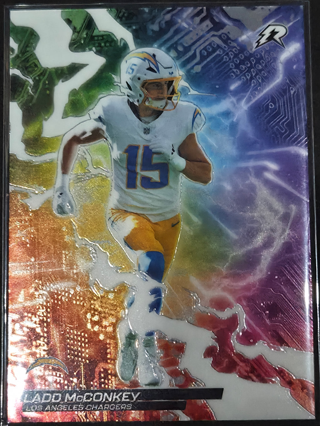 2025 Topps Resurgence Football Ladd McConkey Circuit Breakers CB-13
