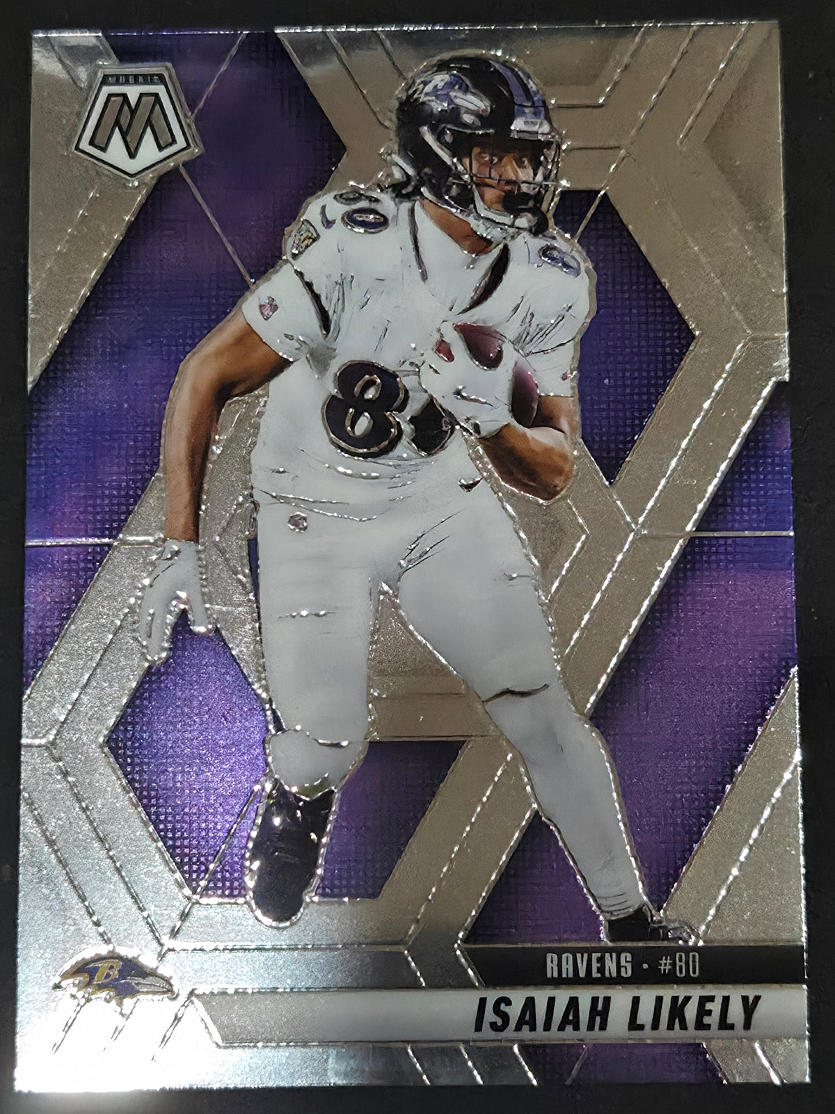 2025 Panini Mosaic #177 Isaiah Likely