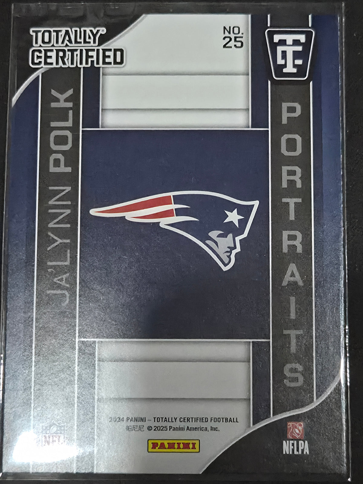 2024 Panini Totally Certified #25 Ja'Lynn Polk Portraits