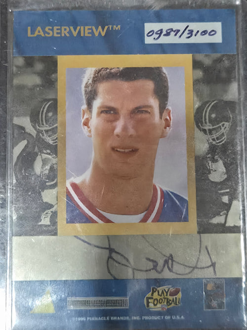 1996 Pinnacle Laser View Dave Brown Inscriptions /3100