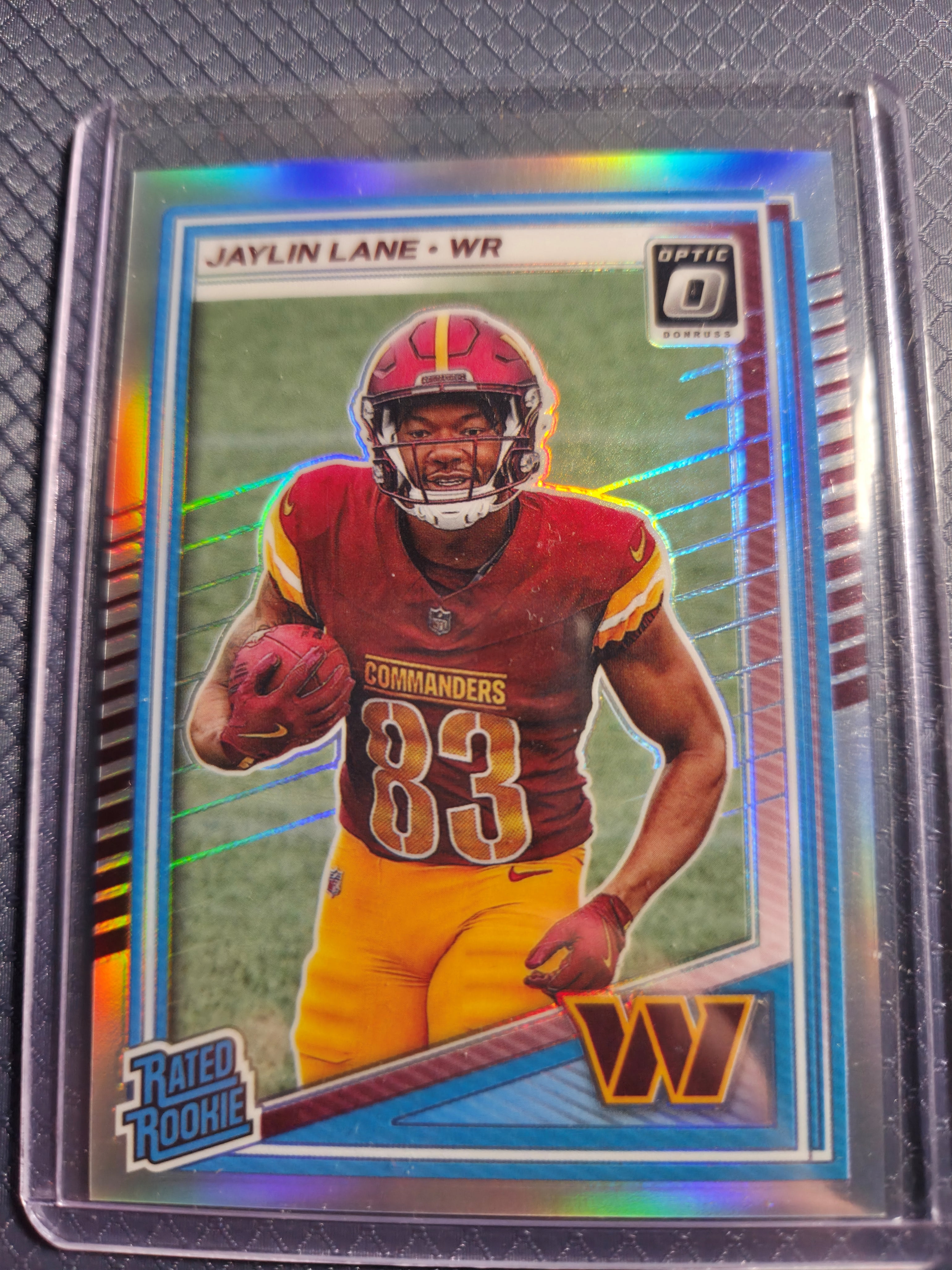 2025 Panini Optic Jaylin Lane #249 Silver Holo